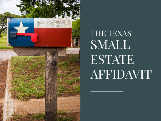 Texas Small Estate Affidavit
